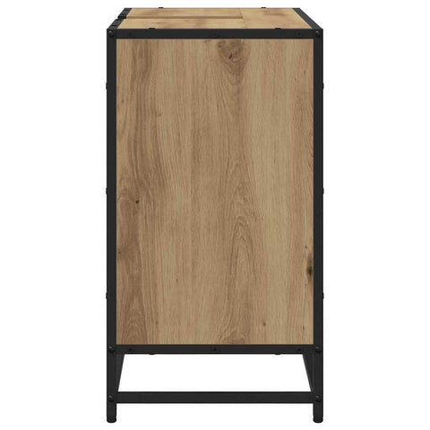 vidaXL Bathroom Sink Cabinet with Shelf Artisan oak 65 x 33 x 60 cm