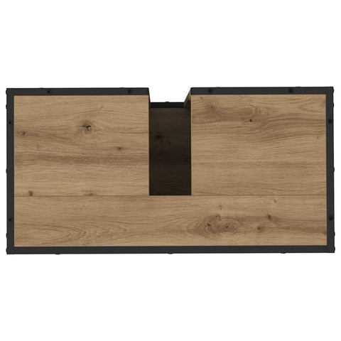 vidaXL Bathroom Sink Cabinet with Shelf Artisan oak 65 x 33 x 60 cm