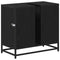 vidaXL Bathroom Sink Cabinet Black oak 65 x 33 x 60 cm Engineered wood