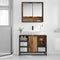 vidaXL Bathroom Sink Cabinet Old wood 80 x 33 x 60 cm Engineered wood