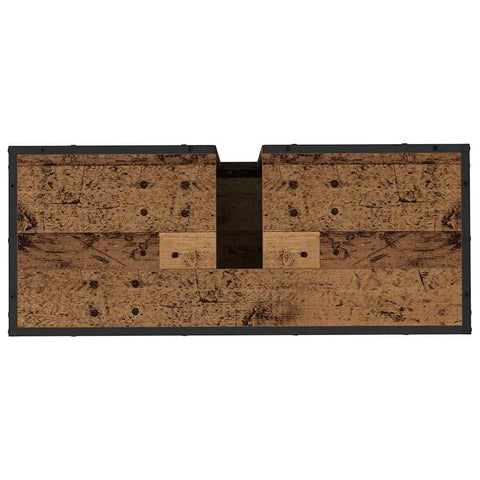 vidaXL Bathroom Sink Cabinet Old wood 80 x 33 x 60 cm Engineered wood
