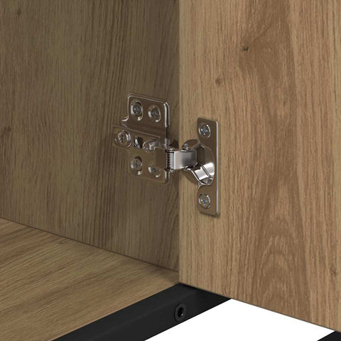 vidaXL Bathroom Sink Cabinet with Shelf Artisan oak 80 x 33 x 60 cm