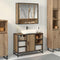 vidaXL Bathroom Sink Cabinet with Shelf Artisan oak 80 x 33 x 60 cm