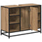 vidaXL Bathroom Sink Cabinet with Shelf Artisan oak 80 x 33 x 60 cm