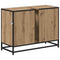 vidaXL Bathroom Sink Cabinet with Shelf Artisan oak 80 x 33 x 60 cm