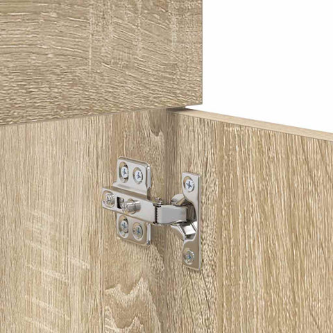 vidaXL Sink cabinet Sonoma Oak 38.5 x 100 x 46 cm Engineered Wood