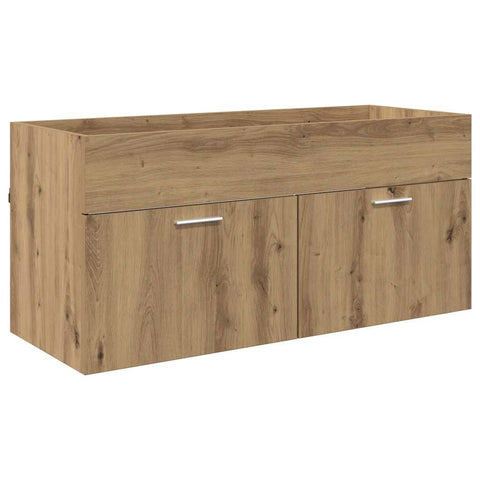 vidaXL Sink cabinet Artisan Oak 38.5 x 100 x 46 cm Engineered Wood