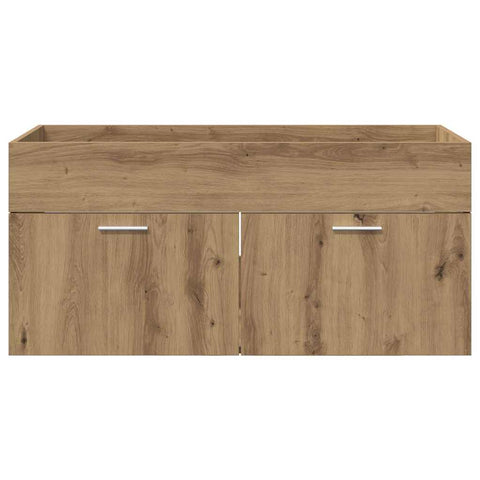 vidaXL Sink cabinet Artisan Oak 38.5 x 100 x 46 cm Engineered Wood