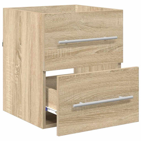 vidaXL Sink cabinet Sonoma Oak 38.5 x 41 x 48 cm Engineered Wood