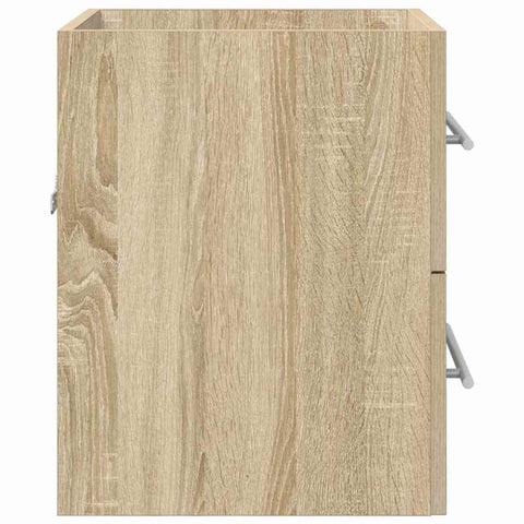 vidaXL Sink cabinet Sonoma Oak 38.5 x 41 x 48 cm Engineered Wood