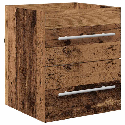vidaXL Sink cabinet Old Wood 38.5 x 41 x 48 cm Engineered Wood