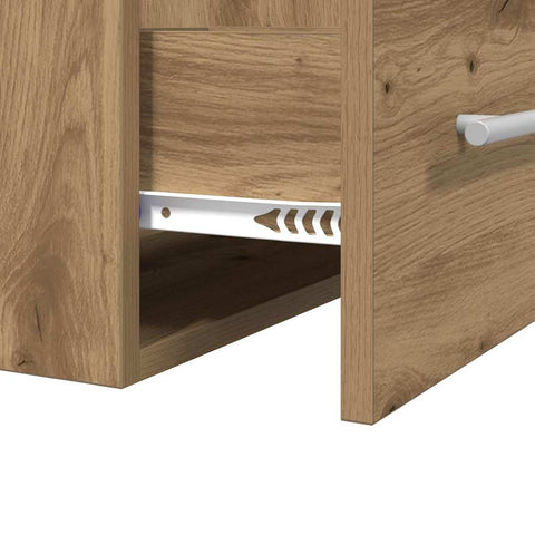 vidaXL Sink cabinet Artisan Oak 38.5 x 41 x 48 cm Engineered Wood