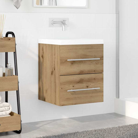 vidaXL Sink cabinet Artisan Oak 38.5 x 41 x 48 cm Engineered Wood