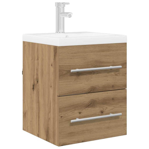 vidaXL Sink cabinet Artisan Oak 38.5 x 41 x 48 cm Engineered Wood