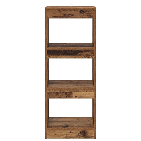 vidaXL Book Cabinet Old wood 40 x 30 x 103 cm Engineered wood