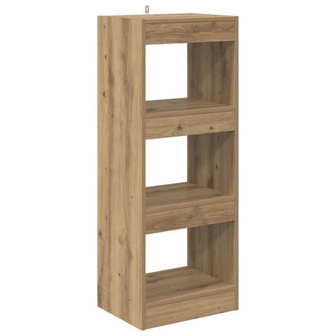 vidaXL Book Cabinet Artisan oak 40 x 30 x 103 cm Engineered wood