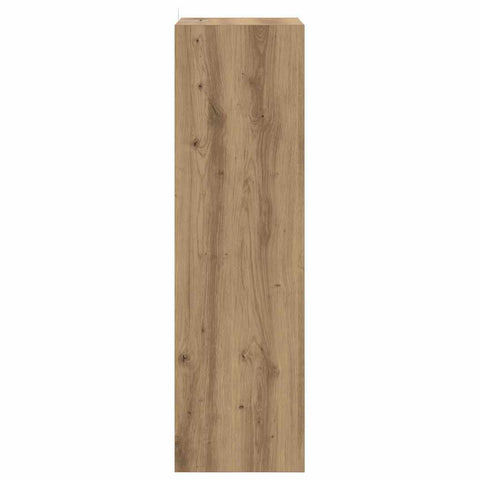 vidaXL Book Cabinet Artisan oak 40 x 30 x 103 cm Engineered wood