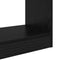 vidaXL Book Cabinet Black oak 40 x 30 x 103 cm Engineered wood