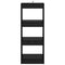 vidaXL Book Cabinet Black oak 40 x 30 x 103 cm Engineered wood
