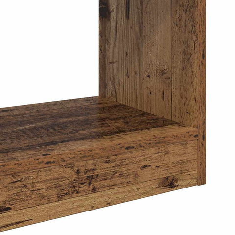 vidaXL Book Cabinet Old wood 60 x 30 x 72 cm Engineered wood