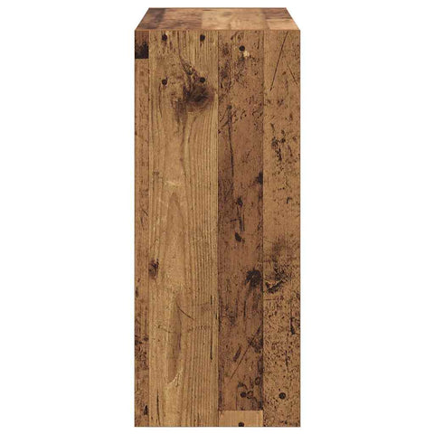 vidaXL Book Cabinet Old wood 60 x 30 x 72 cm Engineered wood
