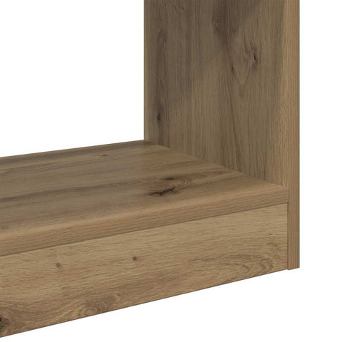vidaXL Book Cabinet Artisan oak 60 x 30 x 72 cm Engineered wood
