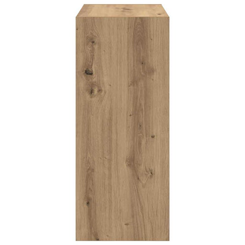 vidaXL Book Cabinet Artisan oak 60 x 30 x 72 cm Engineered wood