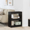 vidaXL Book Cabinet Black oak 60 x 30 x 72 cm Engineered wood