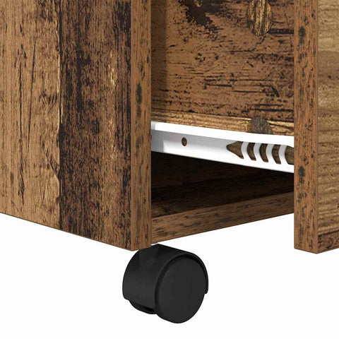 vidaXL Coffee Table Old wood 55 x 55 x 45 cm Engineered wood