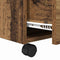 vidaXL Coffee Table Old wood 55 x 55 x 45 cm Engineered wood