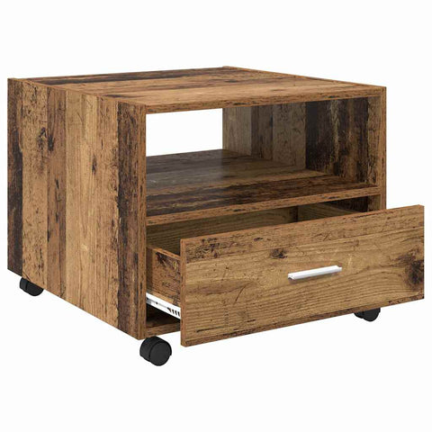 vidaXL Coffee Table Old wood 55 x 55 x 45 cm Engineered wood