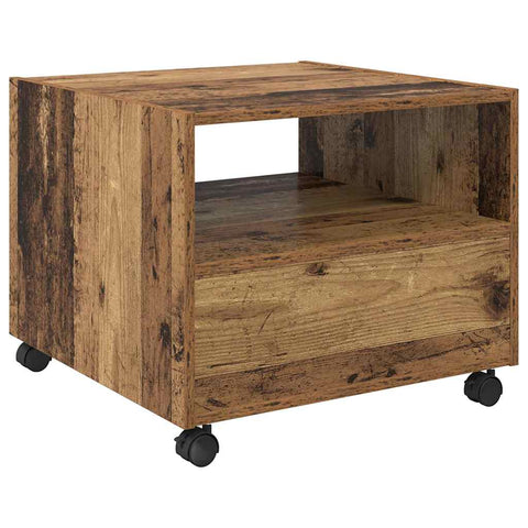 vidaXL Coffee Table Old wood 55 x 55 x 45 cm Engineered wood