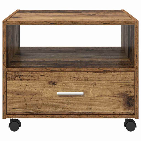 vidaXL Coffee Table Old wood 55 x 55 x 45 cm Engineered wood