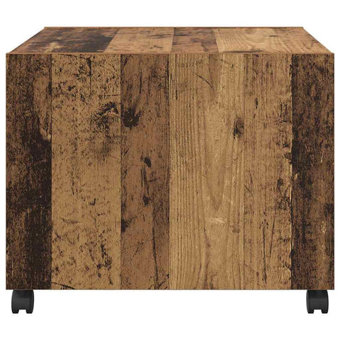 vidaXL Coffee Table Old wood 55 x 55 x 45 cm Engineered wood