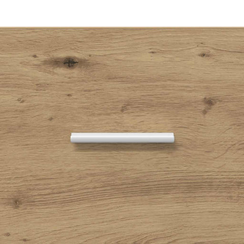 vidaXL Coffee Table Artisan oak 55 x 55 x 45 cm Engineered wood