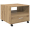 vidaXL Coffee Table Artisan oak 55 x 55 x 45 cm Engineered wood