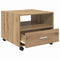 vidaXL Coffee Table Artisan oak 55 x 55 x 45 cm Engineered wood