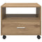 vidaXL Coffee Table Artisan oak 55 x 55 x 45 cm Engineered wood