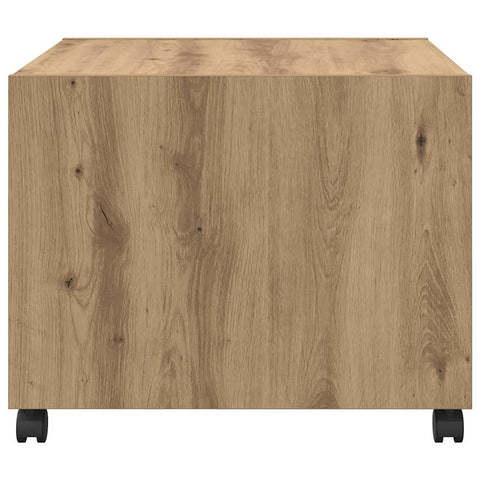 vidaXL Coffee Table Artisan oak 55 x 55 x 45 cm Engineered wood