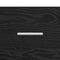vidaXL Coffee Table Black oak 55 x 55 x 45 cm Engineered wood
