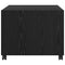 vidaXL Coffee Table Black oak 55 x 55 x 45 cm Engineered wood