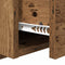 vidaXL Bed Cabinet 2 pcs Old wood 48.5 x 32.5 x 80 cm Engineered wood