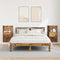 vidaXL Bed Cabinet 2 pcs Old wood 48.5 x 32.5 x 80 cm Engineered wood