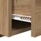 vidaXL Bed Cabinet with Drawer 2 pcs Artisan oak 48.5 x 32.5 x 80 cm