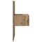vidaXL Bed Cabinet with Drawer 2 pcs Artisan oak 48.5 x 32.5 x 80 cm