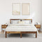 vidaXL Bed Cabinet 2 pcs Old wood 40 x 39 x 40 cm Engineered wood