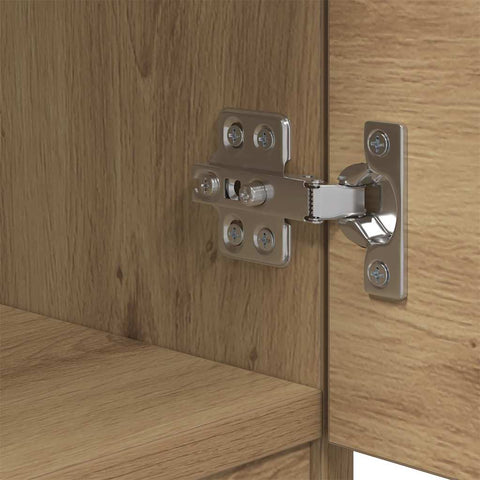 vidaXL Bed Cabinet 2 pcs Artisan oak 40 x 39 x 40 cm Engineered wood