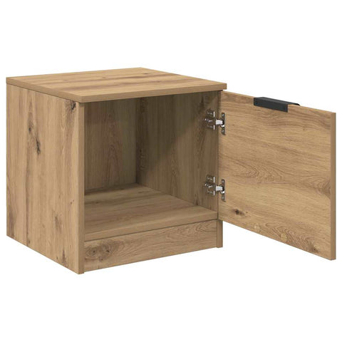 vidaXL Bed Cabinet 2 pcs Artisan oak 40 x 39 x 40 cm Engineered wood
