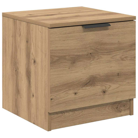 vidaXL Bed Cabinet 2 pcs Artisan oak 40 x 39 x 40 cm Engineered wood