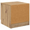 vidaXL Bed Cabinet 2 pcs Artisan oak 40 x 39 x 40 cm Engineered wood